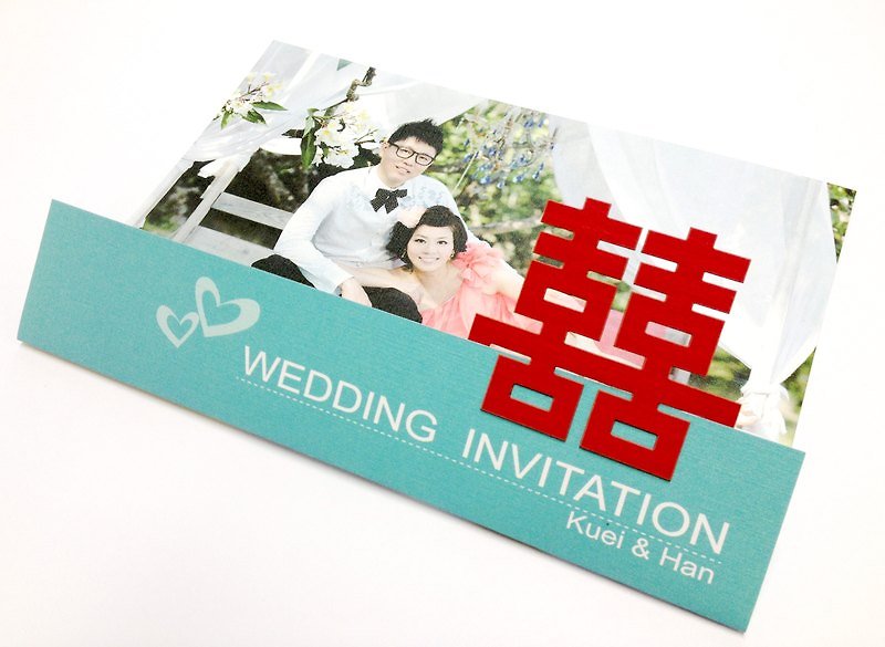 mark taiwan custom-made 囍 word bookmark wedding small things~call - การ์ด/โปสการ์ด - กระดาษ 