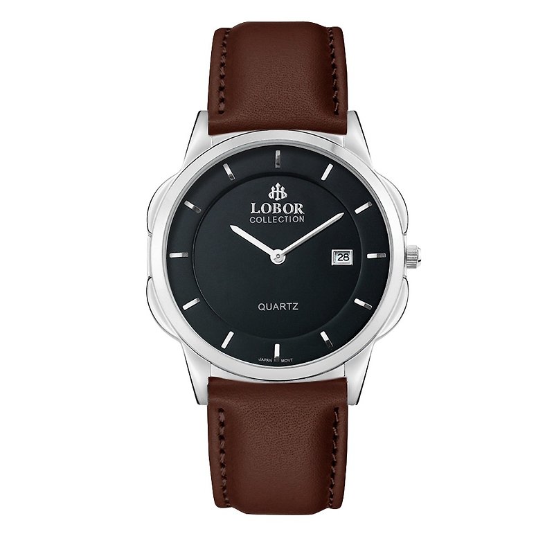 CLASSY S SAIG​​ONブラウン - 腕時計 - 防水素材 ブラック