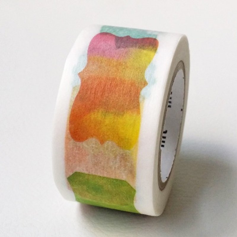 Mt and paper tape ex [watercolor label (MTEX1P116)] 2016SS - Washi Tape - Paper Multicolor