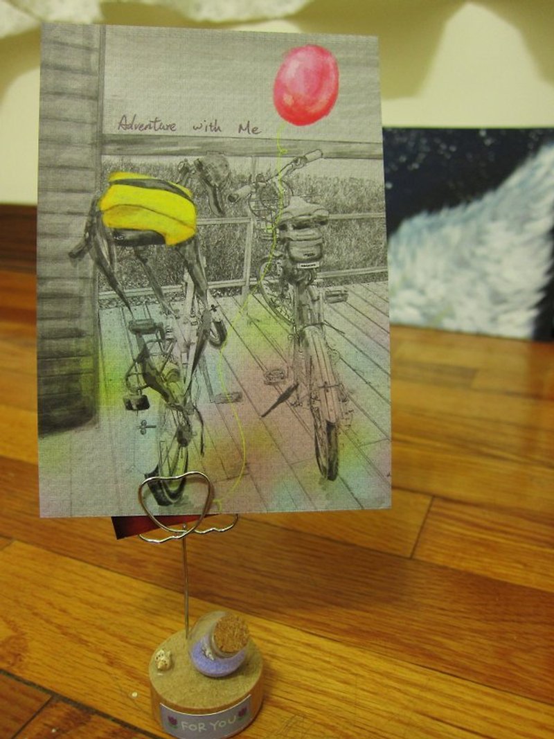 Pringles Dai children Kuka / Postcard C [Adventure with Me] - Cards & Postcards - Paper Gray