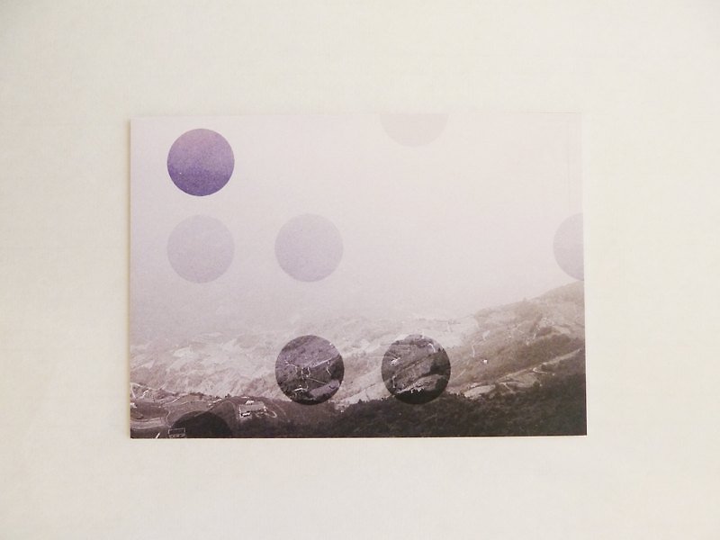 The hustle and bustle of silence static / Postcards - Cards & Postcards - Paper White
