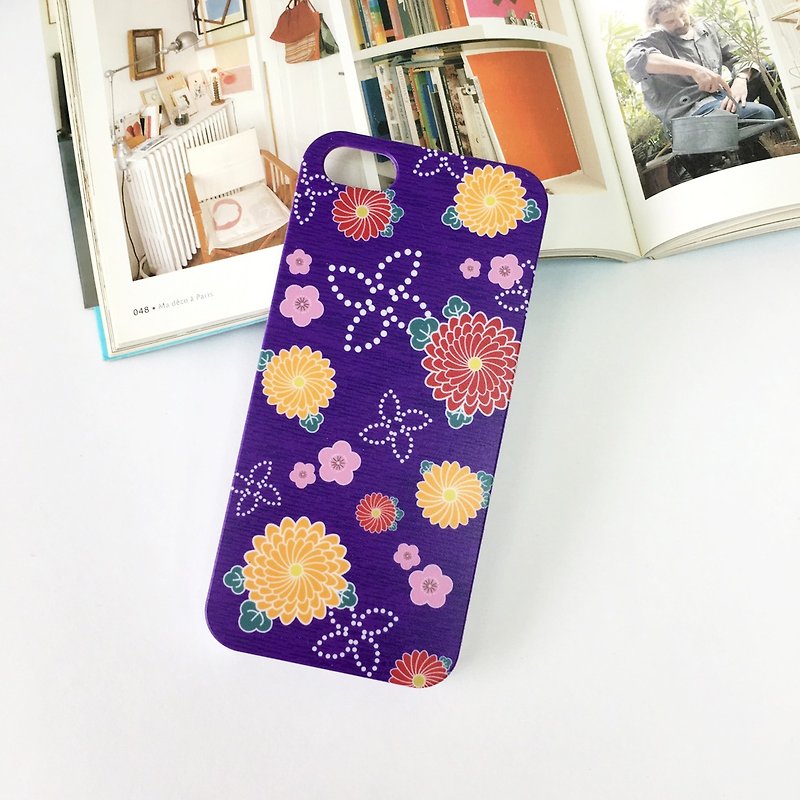 Kitten Purple Pattern Print Soft / Hard Case for iPhone X,  iPhone 8,  iPhone 8 Plus,  iPhone 7 case, iPhone 7 Plus case, iPhone 6/6S, iPhone 6/6S Plus, Samsung Galaxy Note 7 case, Note 5 case, S7 Edge case, S7 case - เคส/ซองมือถือ - พลาสติก สีม่วง