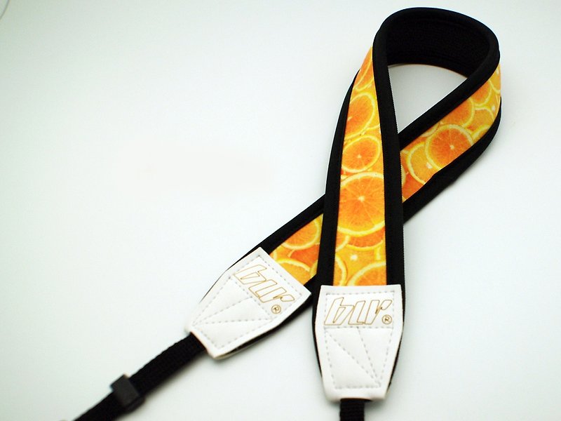 BLR Handmade Reduce stress Camera strap  Orange - ID & Badge Holders - Other Materials Orange