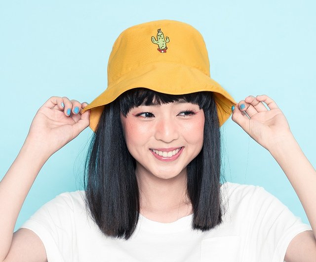漁師帽子の女性のドリルピンの個性的な鉢の帽子の純粋な
