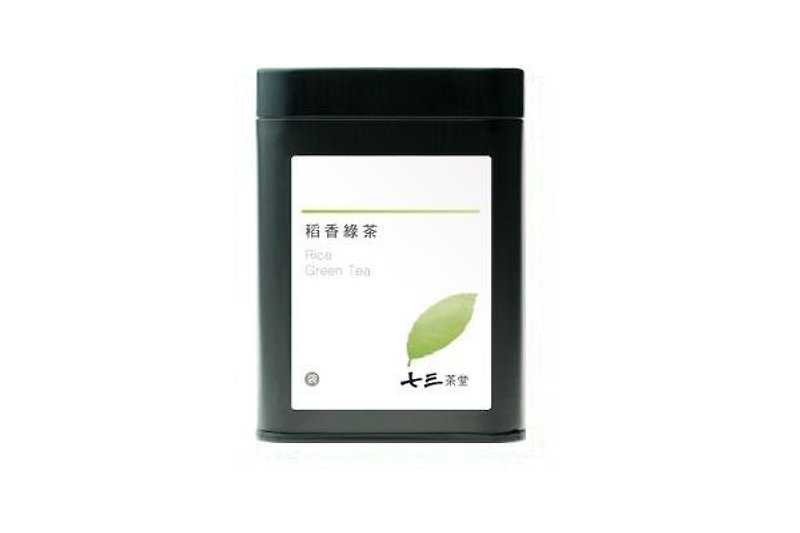 【七三茶堂】稻香綠茶/茶包/小鐵罐-7入 - 茶葉/漢方茶/水果茶 - 其他金屬 