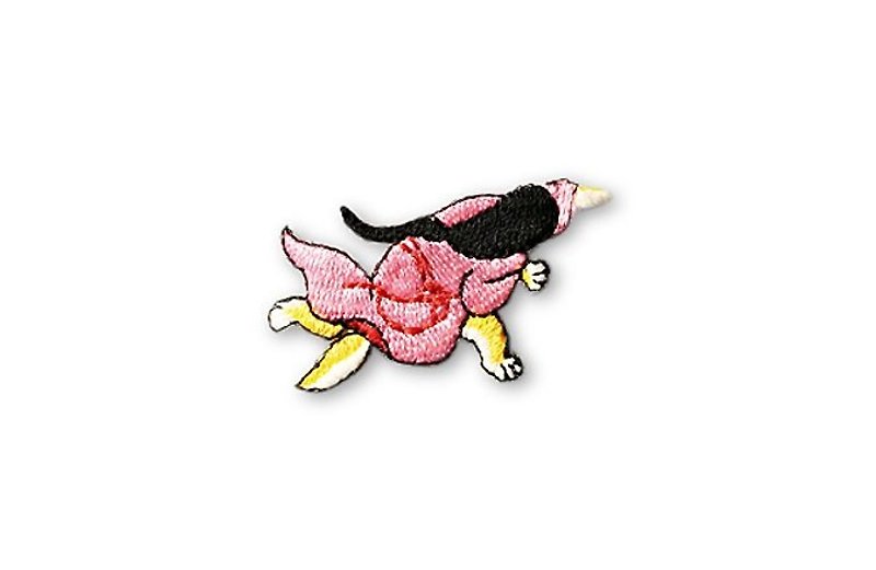 [Jingdong Metropolitan City KYO-TO-TO] Youkai·Hyakki Yakou shiriーズ_ Fox Possession (きつねつき) Embroidery - Knitting, Embroidery, Felted Wool & Sewing - Thread Pink