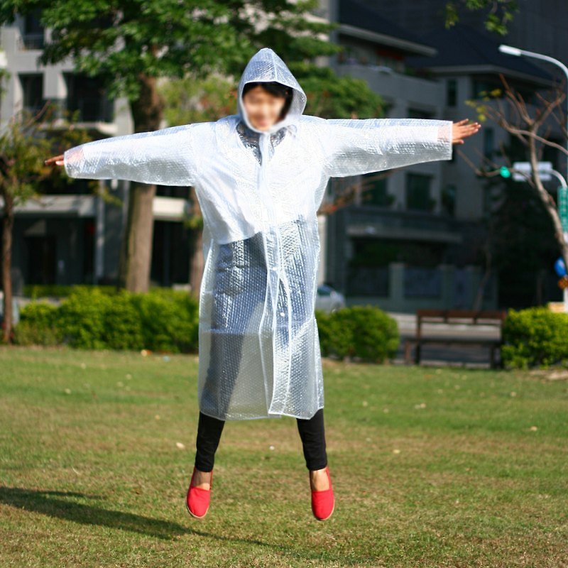 Bubble BO!!【Bubble Raincoat】 - Umbrellas & Rain Gear - Waterproof Material Transparent