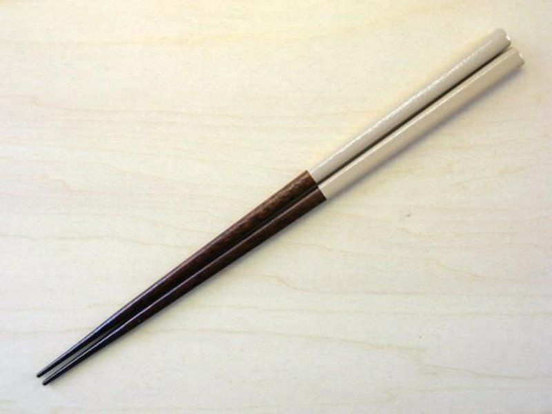 Lacquered chopsticks white - Chopsticks - Wood White