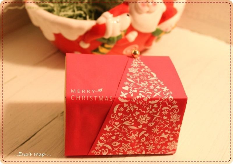 聖誕樹手工皂2塊裝 - 盆栽/花藝 - 植物．花 紅色