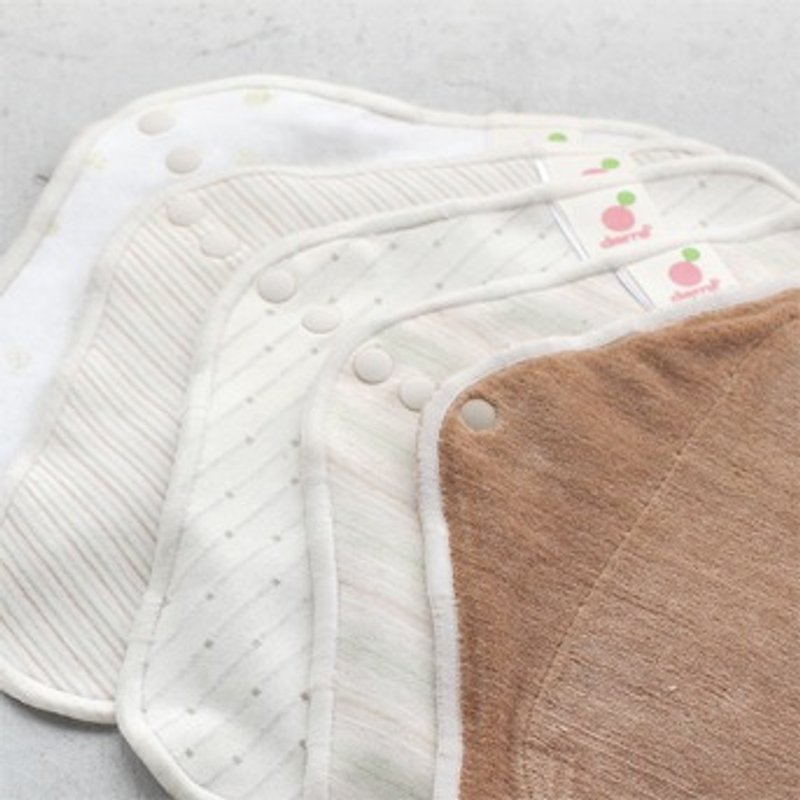 彩棉櫻桃蜜貼 24cm 日用一般 天然彩棉系列  有機布衛生棉 - 其他 - 棉．麻 多色