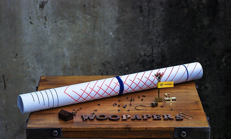 Seedling Paper-Large Draftman (55cm x 77cm) - Wood, Bamboo & Paper - Paper Multicolor