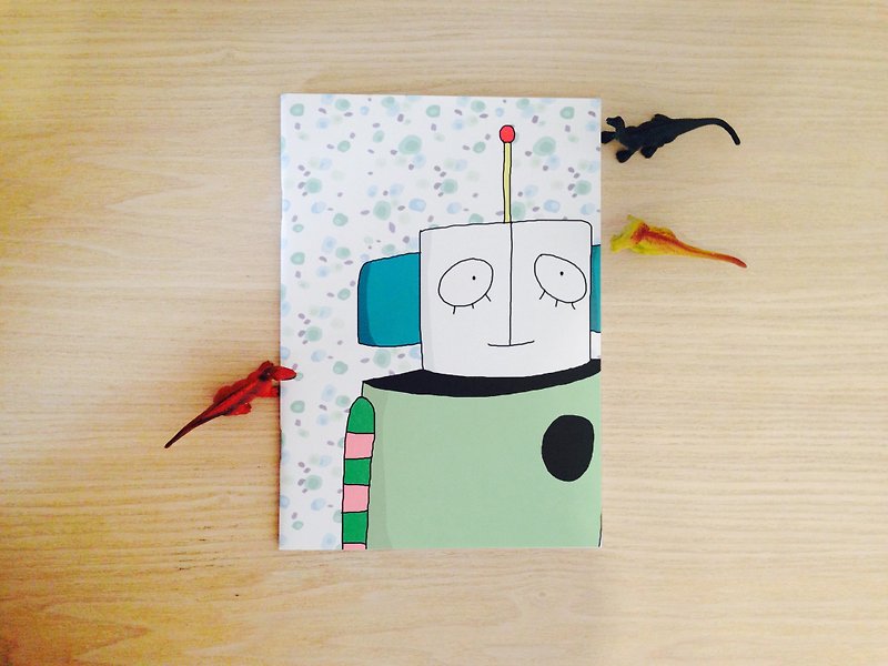 Mr. Robot | A5 Plain Notebook - Notebooks & Journals - Paper White