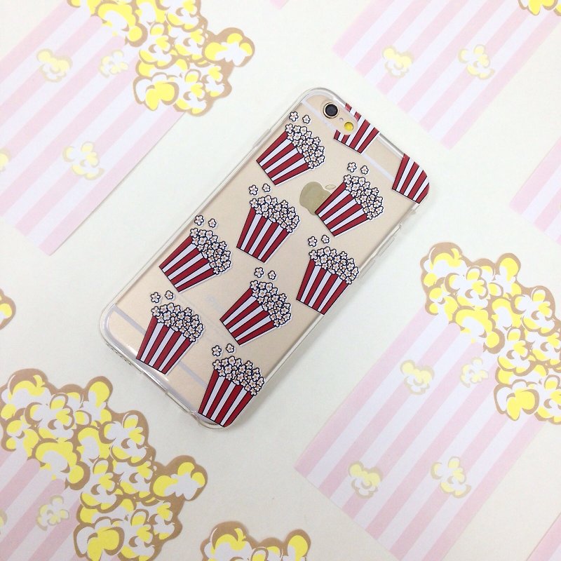 American Popcorn Pattern Print Soft / Hard Case for iPhone 5/5S, iPhone 4/4S, Samsung Galaxy Note 4 Note 3, S5, S4, S3 - Other - Paper 