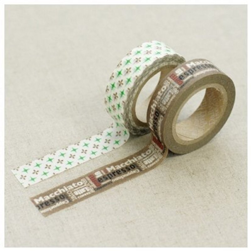 Dailylike and paper tape (2 into) 14-Benny, E2D97778 - Washi Tape - Paper Brown