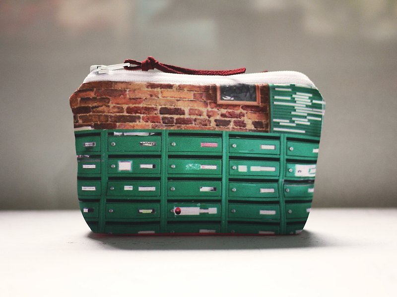 [Travel well] Coin purse◆◇◆Mailbox◆◇◆ - Coin Purses - Other Materials Green
