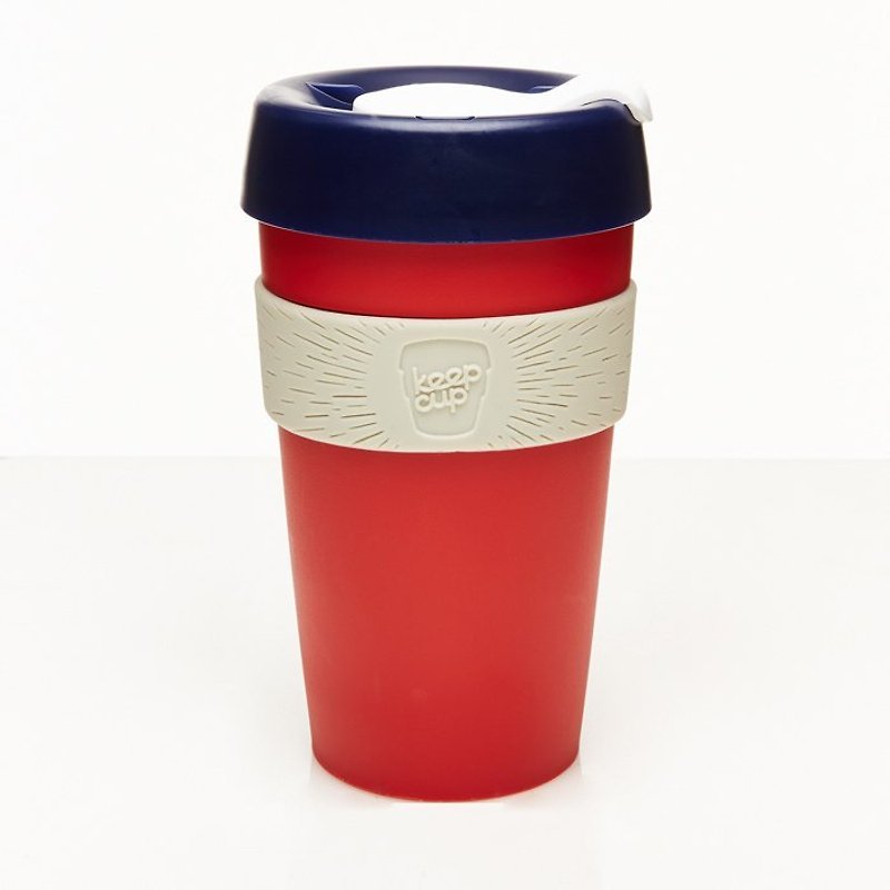 KeepCup 隨身咖啡杯-推動者系列 (L) 拿破崙 - 咖啡杯 - 塑膠 紅色