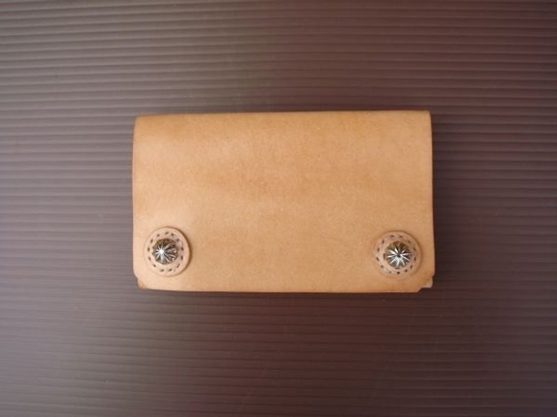 [ISSIS] Genuine leather hand-stitched full hand-made business card holder-- (2) - Folders & Binders - Genuine Leather 