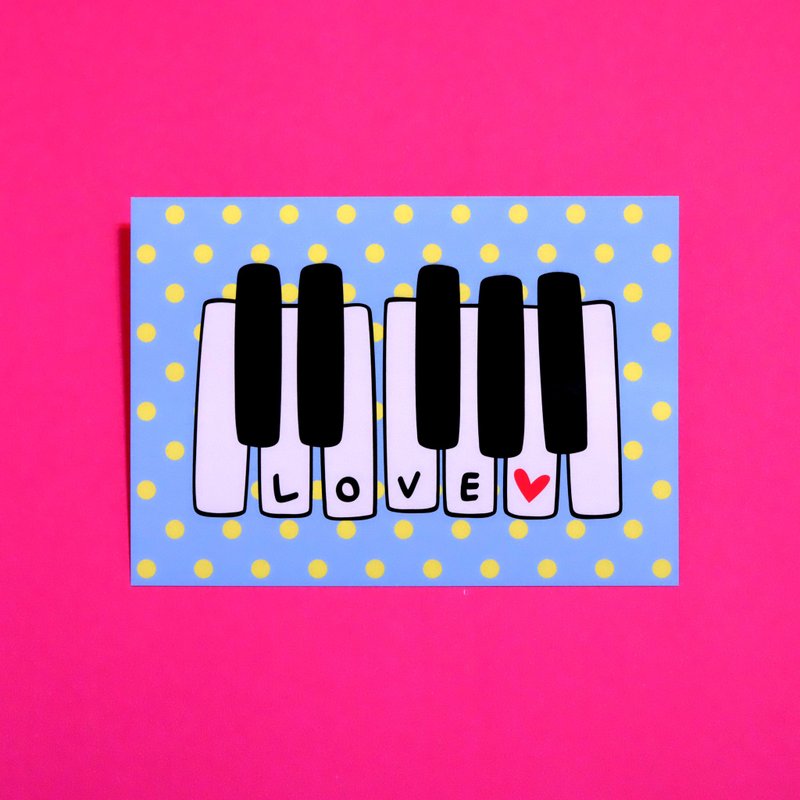 play-a-song-to-you-illustration-postcard-card-shop-pin2an-s-cards-postcards-pinkoi