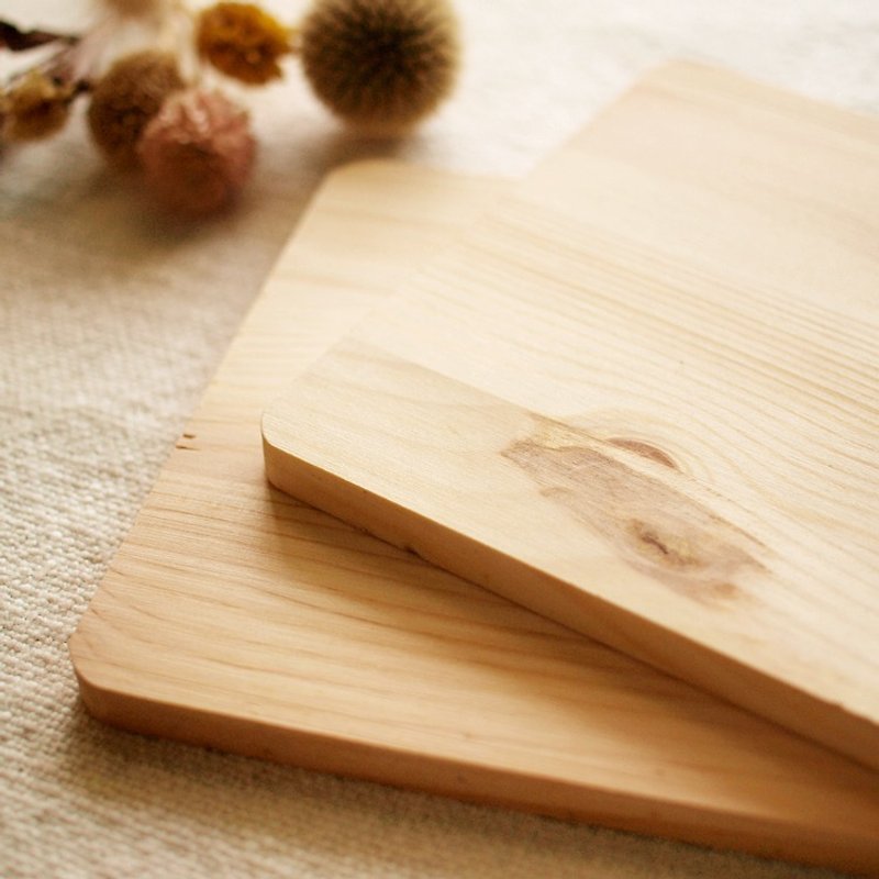 芬蘭 VJ Wooden 手工 木製 小長方麵包板 - 廚具 - 木頭 咖啡色
