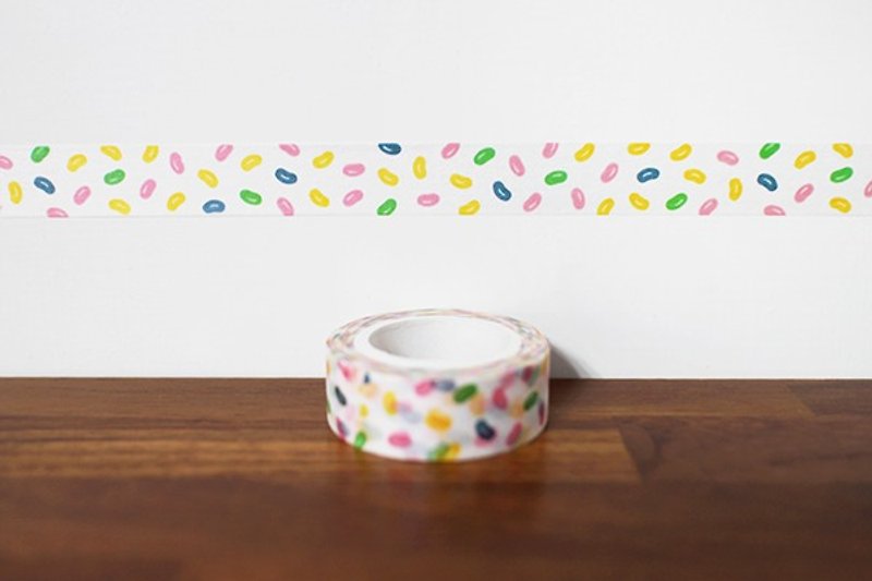 Maotu-paper tape (jumping regan candy) - Washi Tape - Paper Multicolor