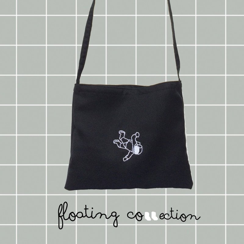 Floating Bag: Mr.Astronaut - 側背包/斜背包 - 其他材質 