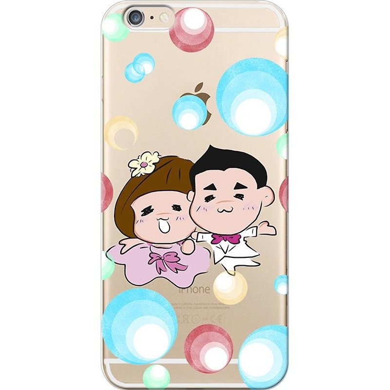 New Year series - which is tiny happiness -ASA "iPhone / Samsung / HTC / LG / Sony / millet" TPU phone Case - Phone Cases - Silicone Multicolor