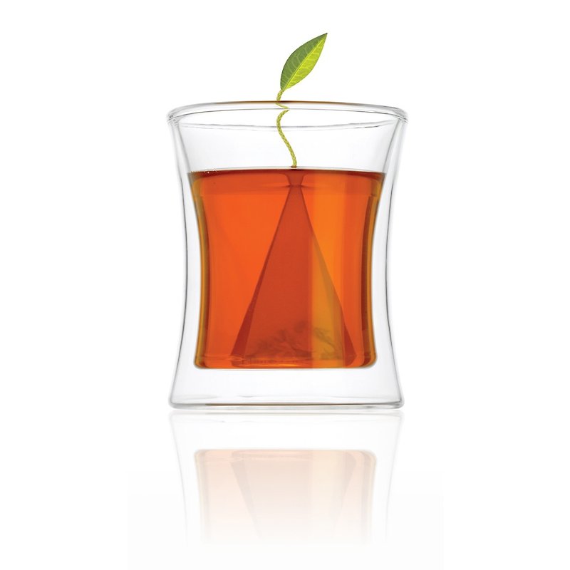 Tea Forte 雙層隔熱玻璃杯 Poom Glass - 茶壺/茶杯/茶具 - 玻璃 白色