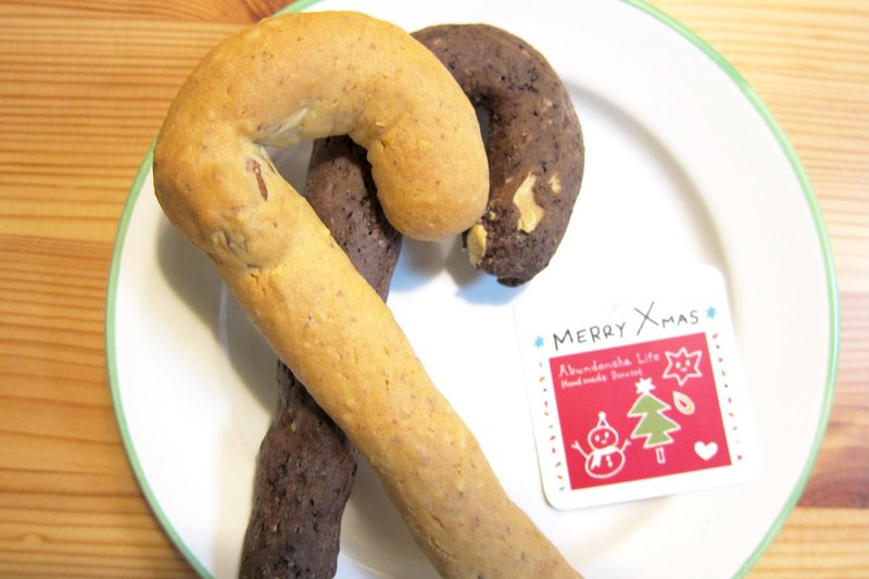 聖誕拐杖餅乾 Abundansha-Life - 手工餅乾 - 新鮮食材 
