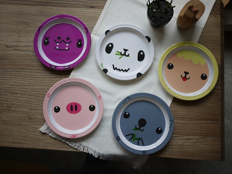 mixmania animal disc - Small Plates & Saucers - Other Materials Multicolor