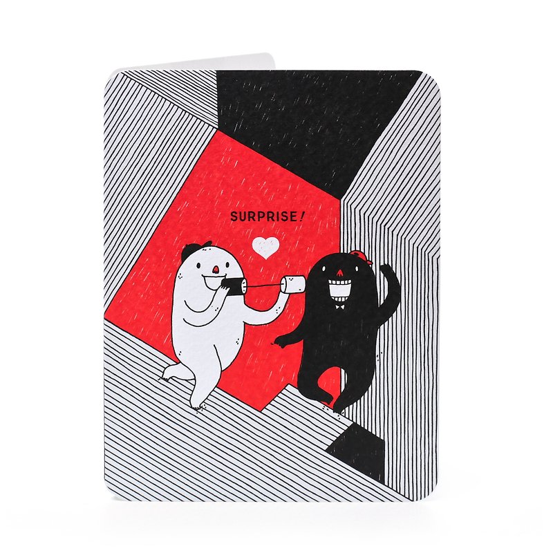 SURPRISE! Universal Card - การ์ด/โปสการ์ด - กระดาษ สีแดง