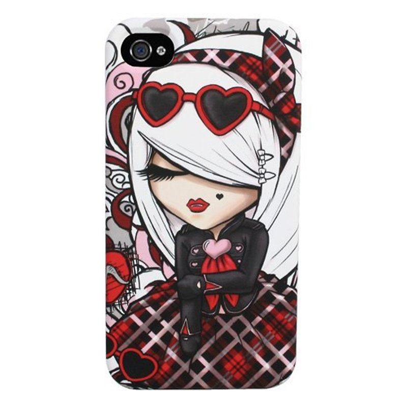 Kimmidoll Love- and love doll iPhone 4 / 4s Case sad Sha Luo - Phone Cases - Plastic Black