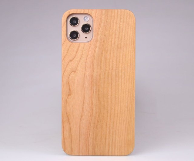 Cherry Wood phone Case Cover iPhone 14 13 12 11 mini Pro Max X XR XS 8 7 plus