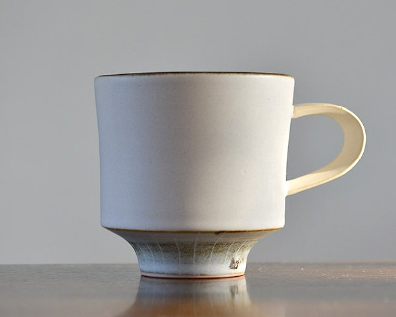 暮暮 cup (no./c006) - Mugs - Other Materials White