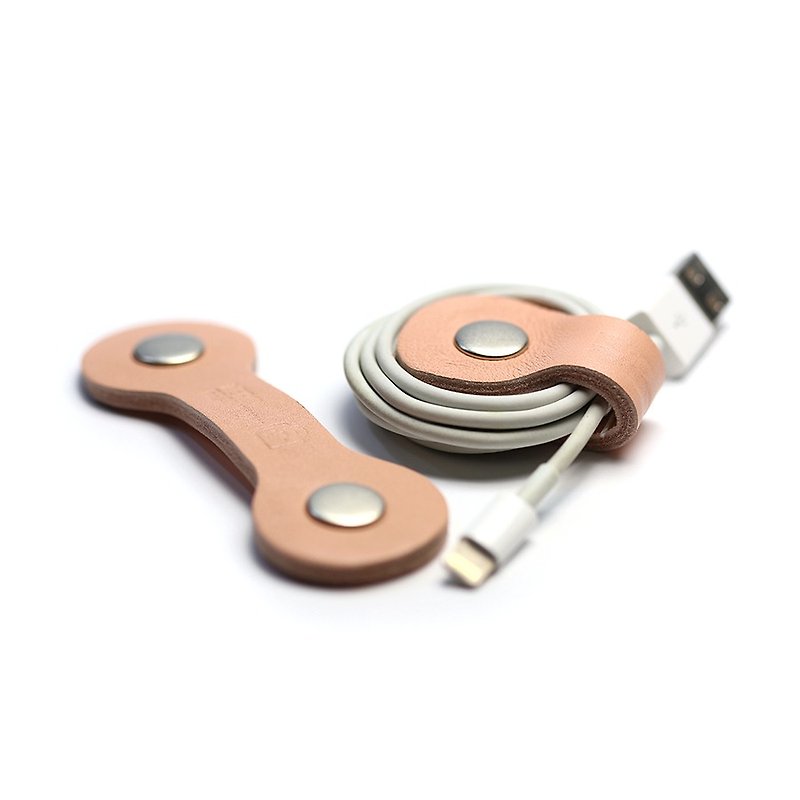 NERO FRANNINIラフィアンペーパーシリーズ（USBケーブルなしの2グループ/）<革全体のスレッド> CALF /ソフトピンクカラー - その他 - 革 ピンク