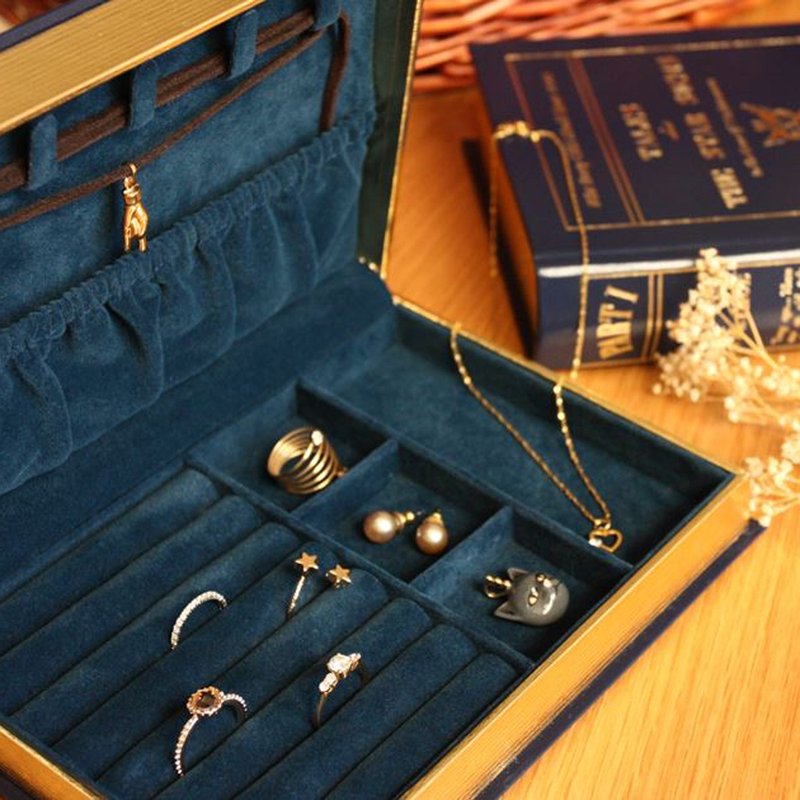 Jewelry Book Box : Navy Blue - 其他 - 其他材質 藍色