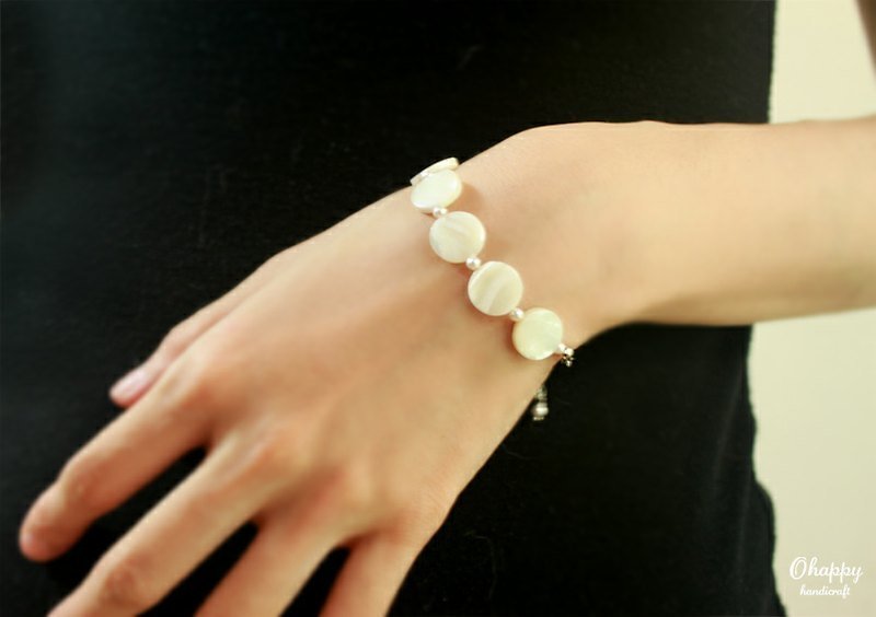 Valentine ♥ Ohappy Shell Bracelet - bst1 - Bracelets - Other Metals 