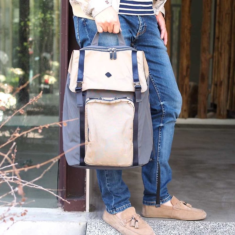 Popular Japanese models are all-purpose backpacks Made in Japan by CLEDRAN - กระเป๋าเป้สะพายหลัง - วัสดุกันนำ้ 