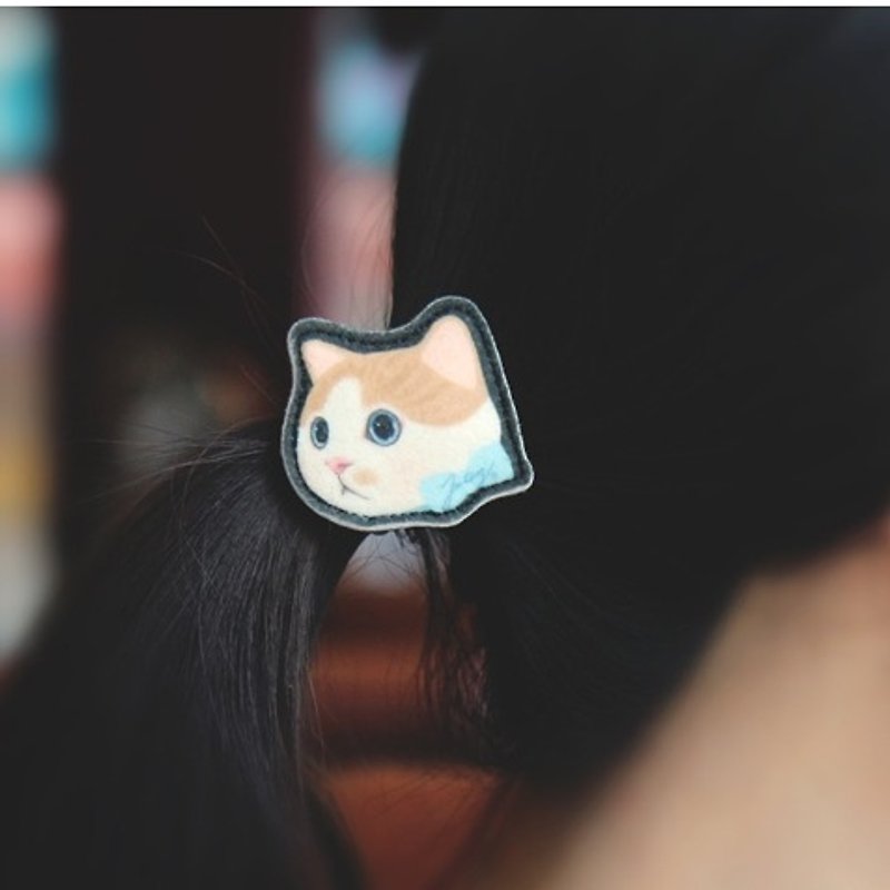 Jetoy, sweet cat hair ring hair accessory _cheese (J1512404) - Hair Accessories - Other Materials Multicolor