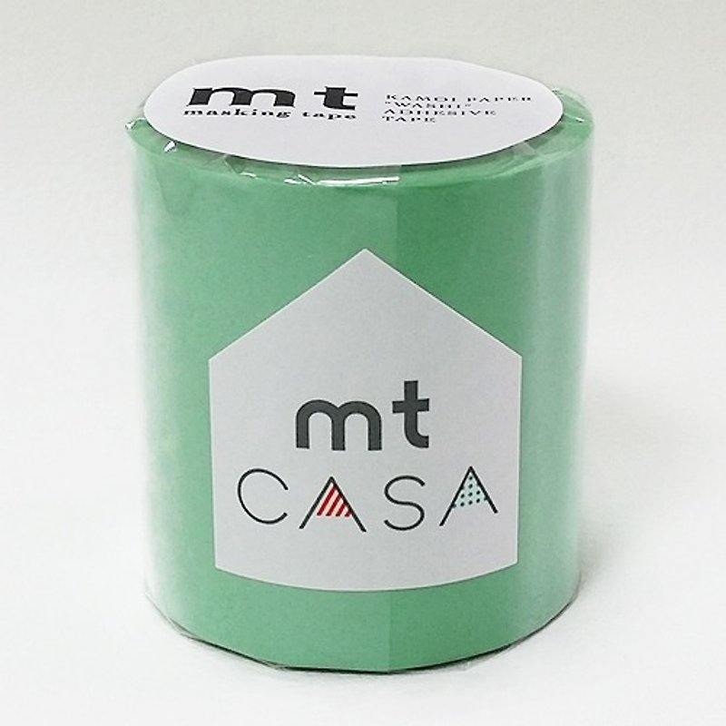 日本KAMOI mt CASA和紙膠帶【若綠(MTCA5050)】 - 紙膠帶 - 紙 綠色