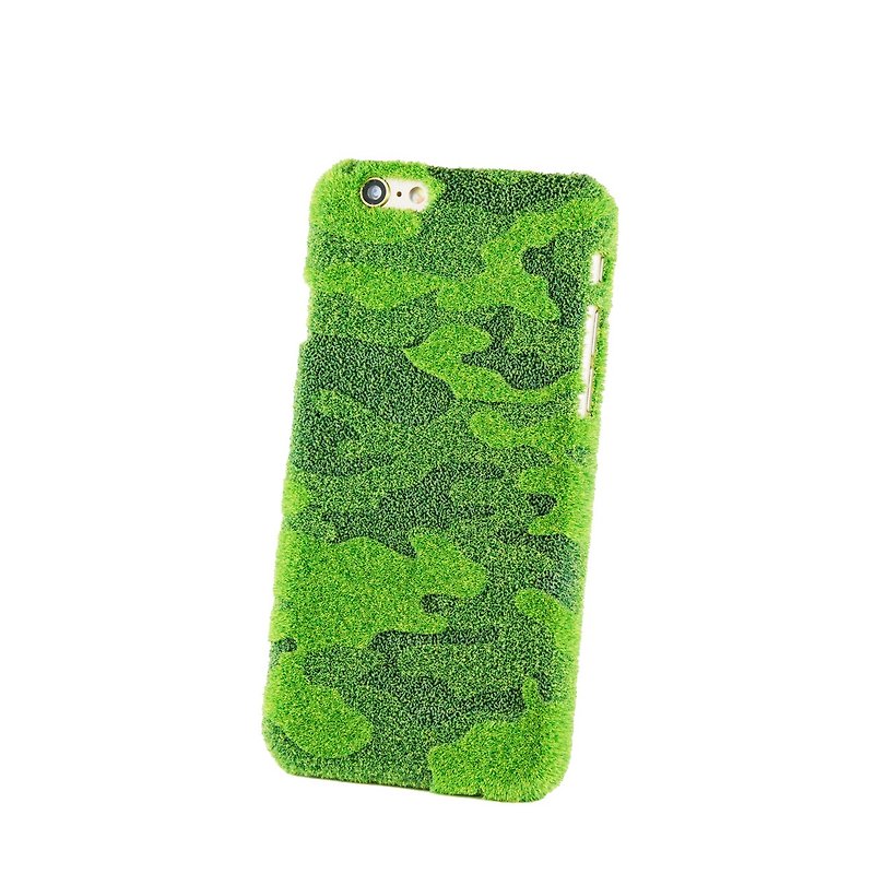 ShibaCAL 草地迷彩 iPhone6/6s 專用手機殼 - 手機殼/手機套 - 其他材質 綠色