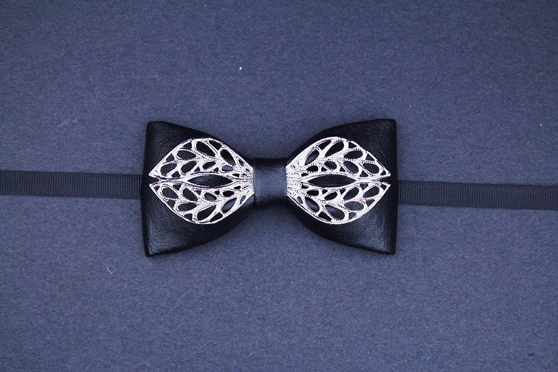 Remnant leather series bow tie - Ties & Tie Clips - Genuine Leather Multicolor