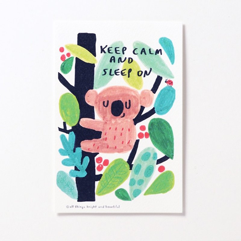 Koala Postcard - Cards & Postcards - Paper Green
