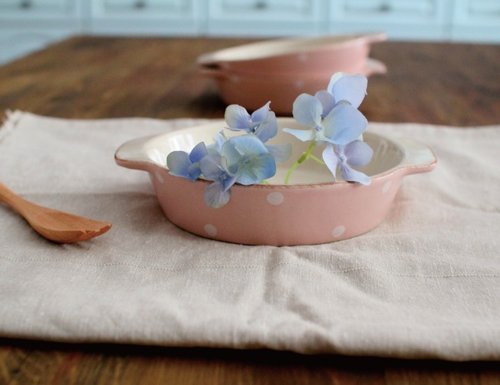 Ashely Portuguese Handmade Baking Pan / Baking Dish (Candy Powder)