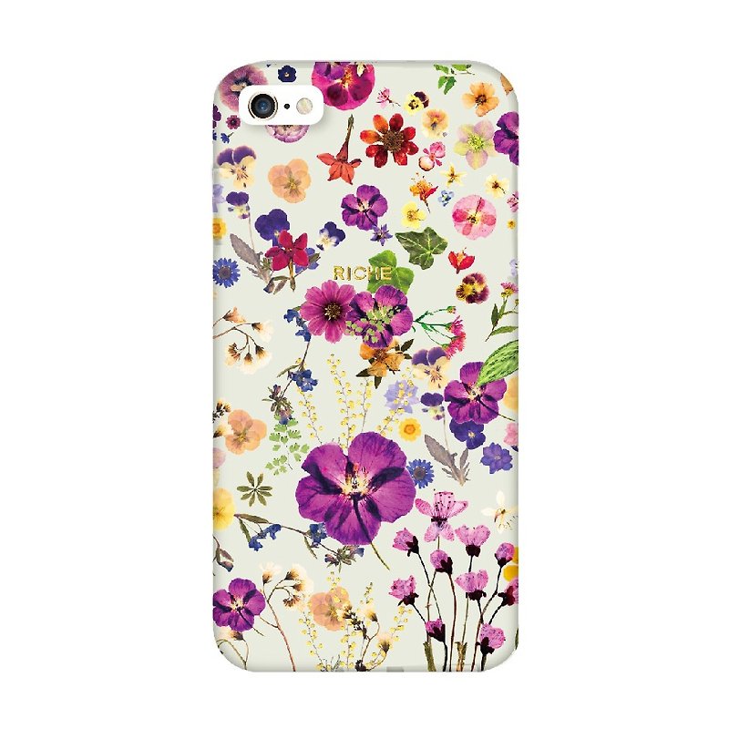 Vanilla garden floral phone shell - Phone Cases - Other Materials Multicolor