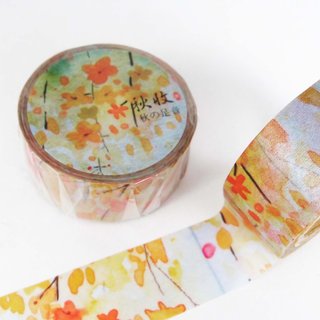 Autumn harvest Japan and paper tape