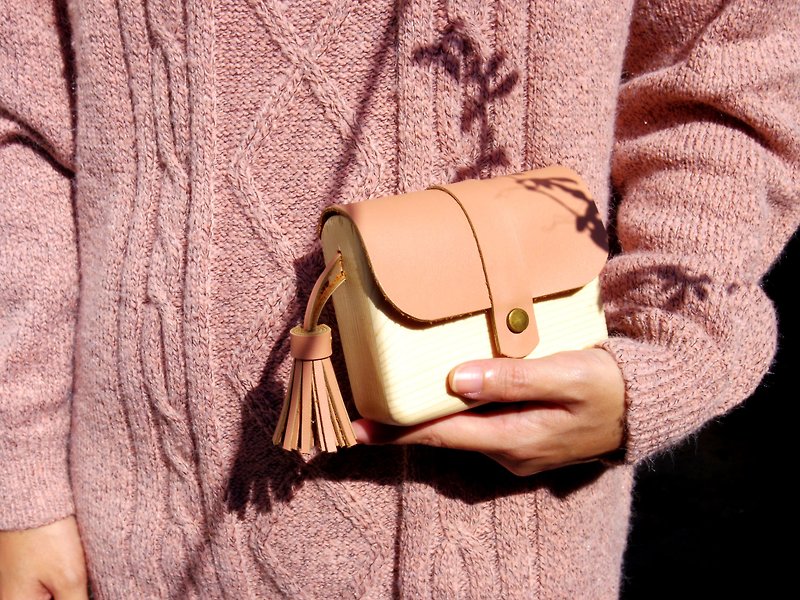 กระเป๋าไม้ wooden wallet - กระเป๋าสตางค์ - ไม้ สีนำ้ตาล