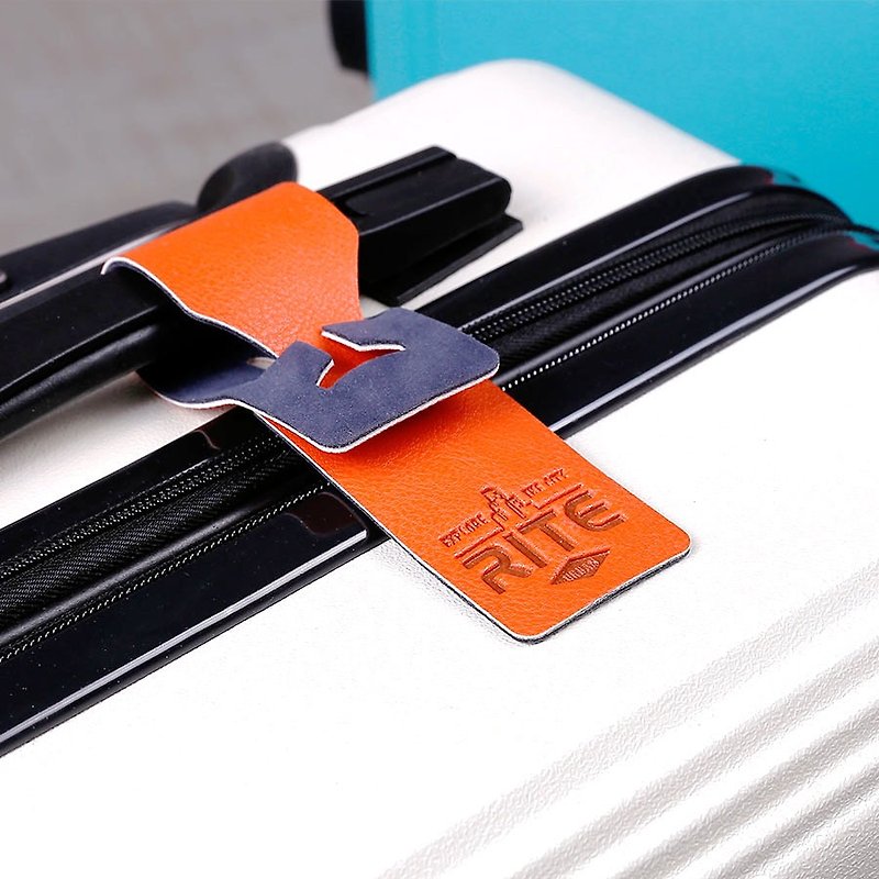 | RITE | Urban series spell color luggage tag - ป้ายสัมภาระ - หนังแท้ หลากหลายสี