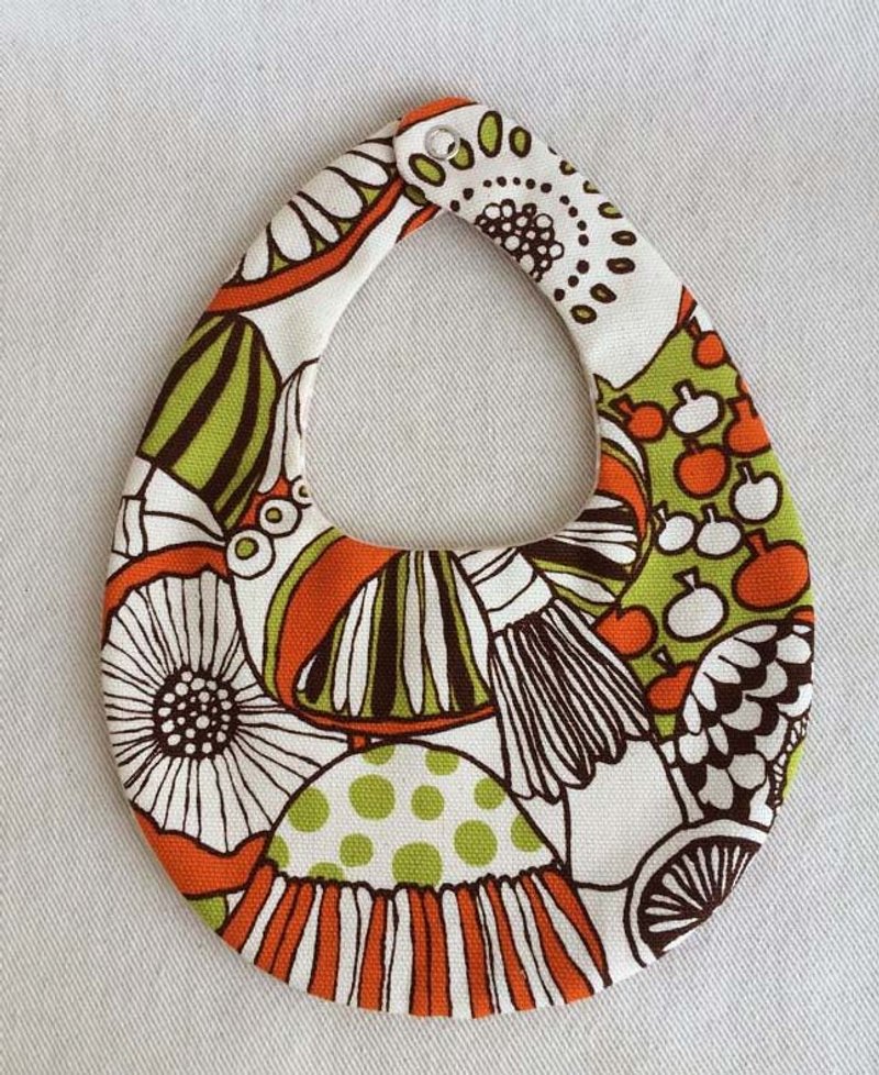 バージニア手作りの糸四重両面ビブシリーズ（ドリームきのこ部門） - スタイ - その他の素材 多色