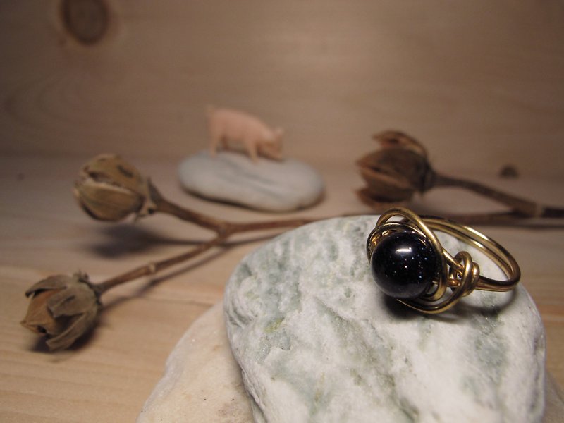 ▲ bloom / handmade original stone ring - อื่นๆ - โลหะ 