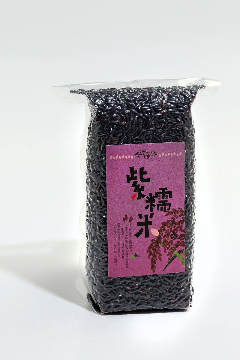 紫糯米 - 五穀雜糧/米 - 新鮮食材 黑色